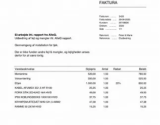 `SFA EL & TEKNIK ApS - 186 anbefalinger`